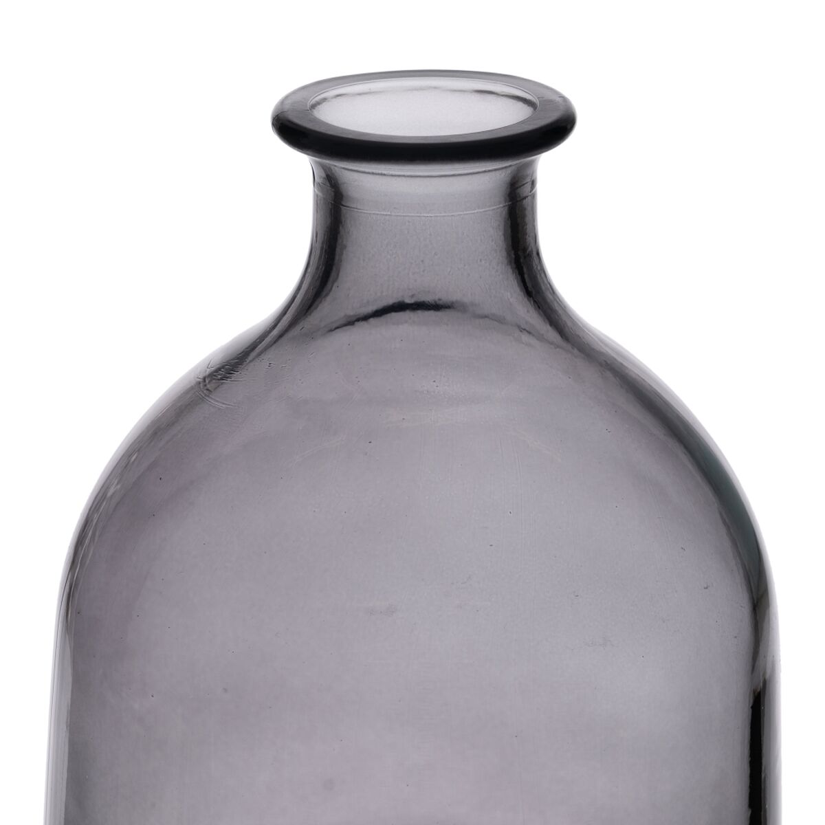 Vase Grå genbrugsglas 13 x 13 x 31 cm
